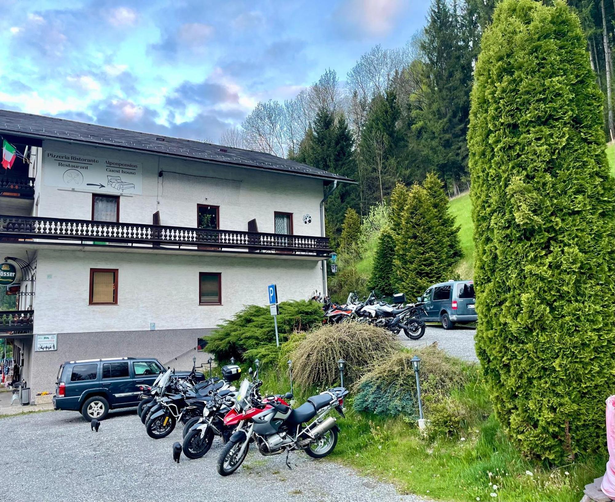 Alpenpension Gasthof Ratten Buitenkant foto